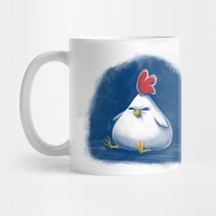 Angry Chicken Blues Mug